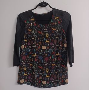 RW&CO Quarter Length Sleeve Top